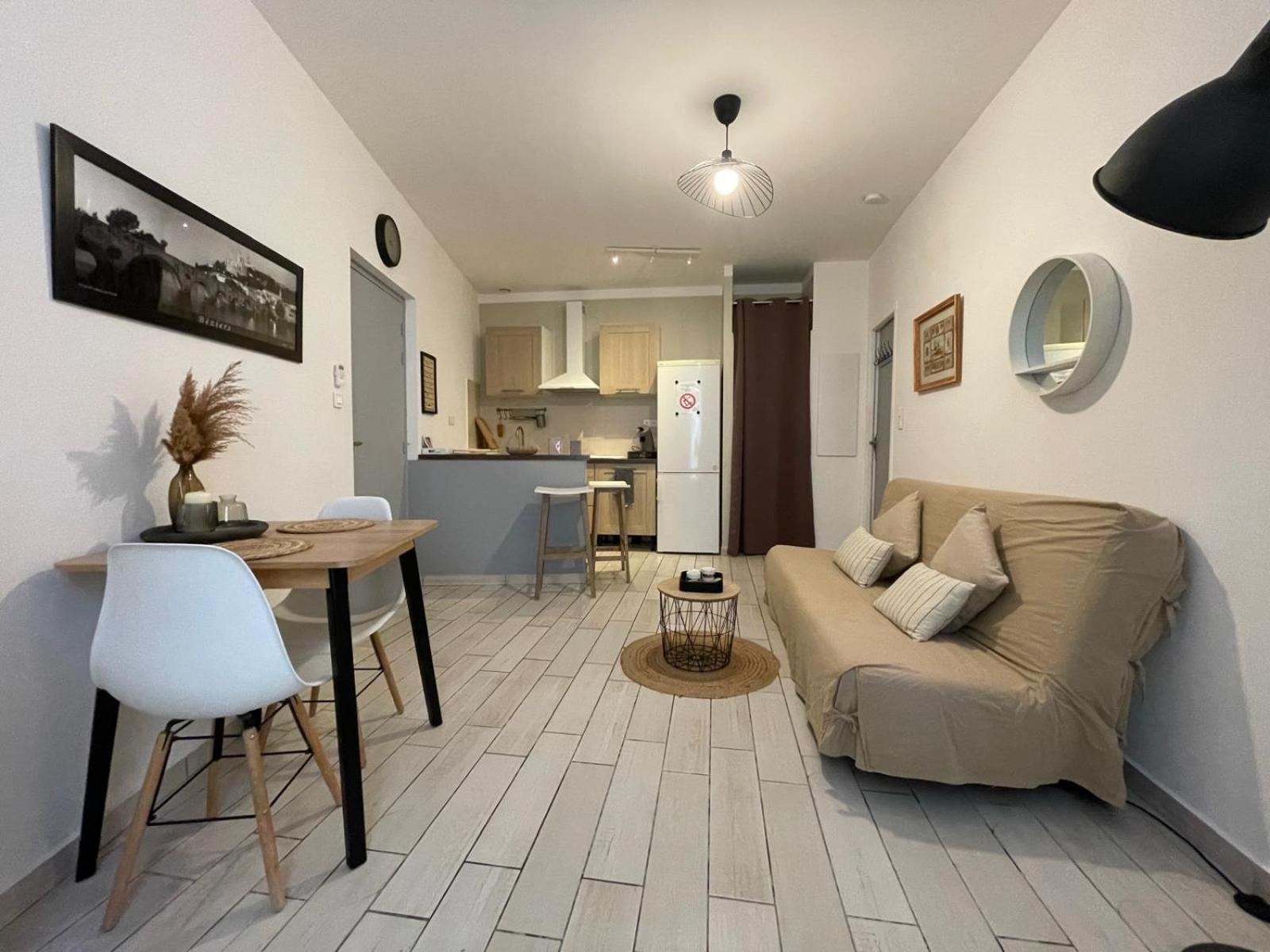Joli Appartement Hypercentre T2, Classe Meuble De Tourisme 3 Avec Parking Gratuit بزييه المظهر الخارجي الصورة